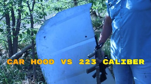 A 223 Bullitt vs a car hood!