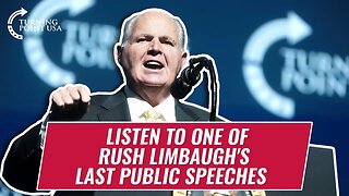 Listen To One Of Rush Limbaugh's Last Public Speeches