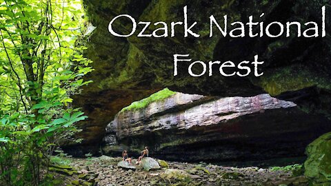Camping in the Ozarks | Hiking Alum Cove Trail