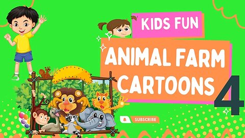 Cartoons ! Farm Cartoons Animal ! Best Animation! Kids Fun ! 4