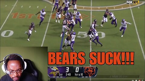 Fetti Reacts To Minnesota Vikings vs Chicago Bears Game Highlights | NFL 2023 Week 6