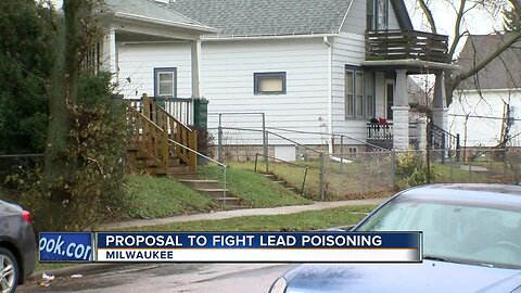 Mayor Tom Barrett discusses proposal to fight lead poisioning