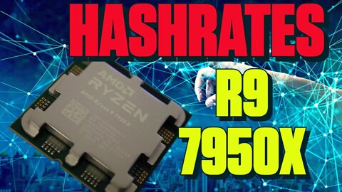 AMD Ryzen 9 7950x Hashrates | XMR RTM DERO