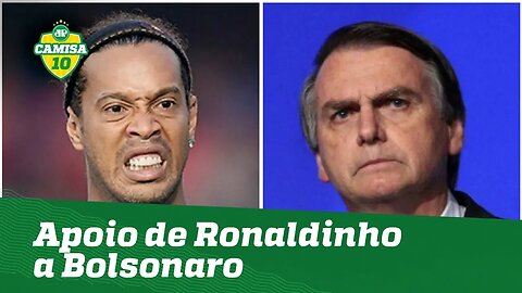 Ronaldinho apoiou Bolsonaro e... OLHA o que pode sofrer!