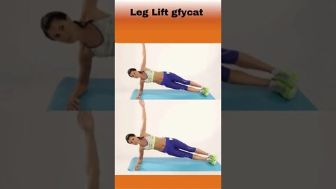 Leg Lift gfycat | Cardio Workout at Home | Beginner Workout at Home #healthfitdunya