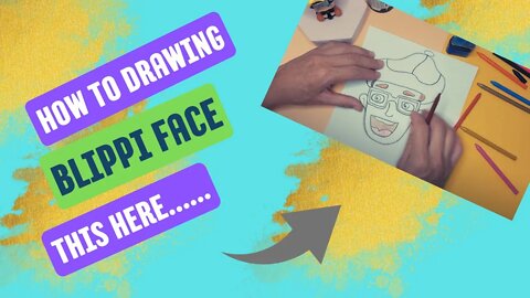 Drawing Blippi face....#11