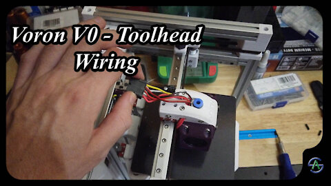 Voron V0 Build - E15 - Toolhead wiring