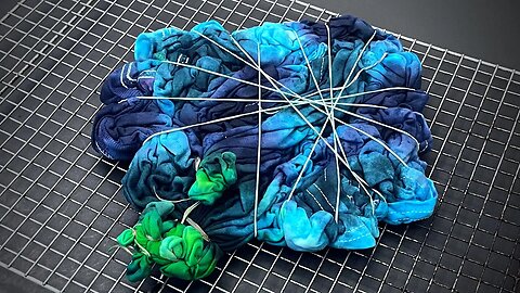 Tie Dye Pattern #512 - Sea Turtle Tie Dye T-Shirt - Ice Dye Technique
