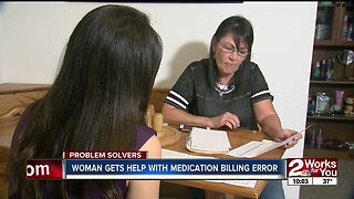 Woman gets help with medication billing error