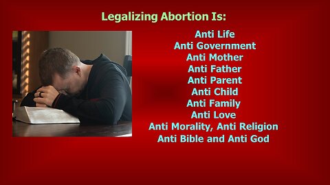 Video Bible Study: Abortion Laws