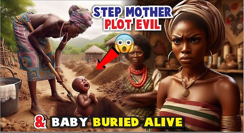 Wicked STEP MOTHER PLOT TO Kill Baby ALIVE🤤 #tales #folktales #tales #story #fairytale #trending