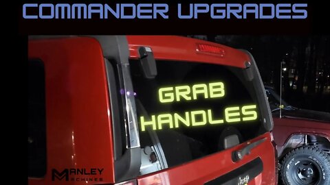 Easy Jeep Commander Upgrades - Grab Handles from a Limited