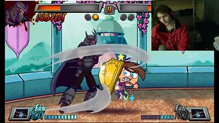 Timmy VS Shredder From The TMNT Series In A Nickelodeon Super Brawl 3 Battle With Live Commentary