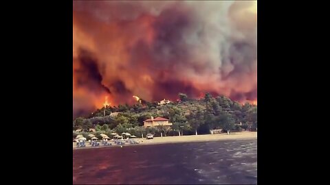Another massive fire this time in Greece
