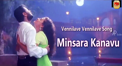 Vennilave Vennilave Song | Minsara Kanavu Tamil Movie Songs | Prabhu Deva | Kajol | AR Rahman