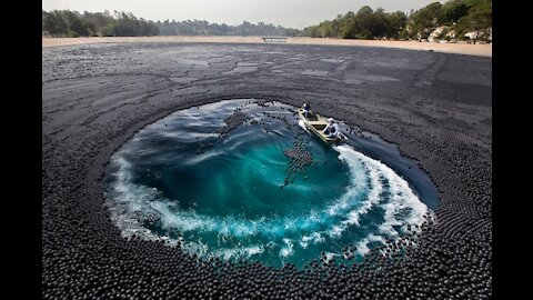 Why Are 96,000,000 Black Balls on This Reservoir?