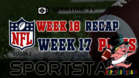 2021 NFL Week 16 Recap & Week 17 Picks Show