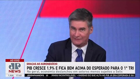 PIB cresce 1,9% e fica bem acima do esperado para o 1º trimestre, graças ao agronegócio