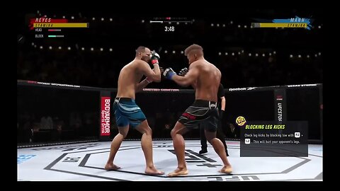 If I could just uppercut like this in Undisputed. [ UFC4 ]