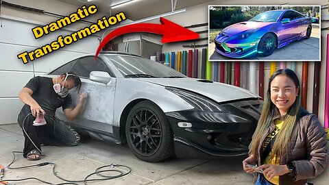 CELICA GTS CRAZY TRANSFORMATION | She Brought Me A Car With Rattle Can Paint, So Much Work To Fix It