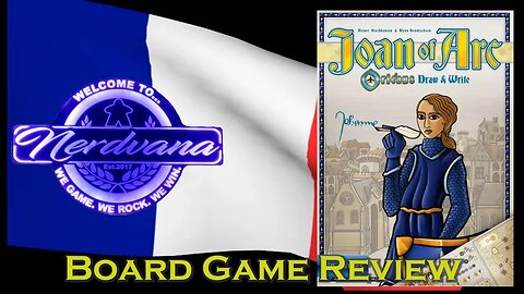 Joan of Arc: Orleans Draw & Write Board Game Review