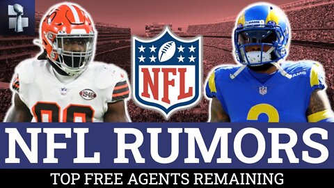 Top NFL Free Agents Who Could Sign After The NFL Draft