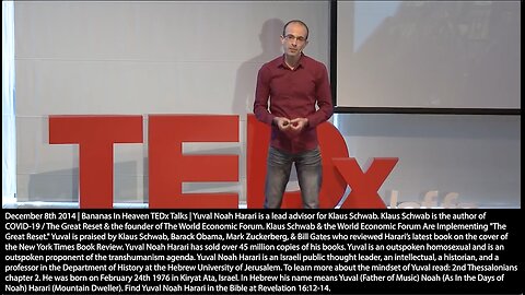 Yuval Noah Harari | "Human Rights Are Just Like Heaven & Like God, It's Just a Fictional Story That We've Invented & Spread Around. Homo Sapiens Have No Rights. Take a Human, Cut Him Open, You Don't Find Any Human Rights."