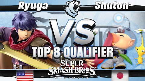 Ryuga (Ike) vs. SST | Shuton (Olimar) - Losers Top 8 Qualifier - Frostbite 2019