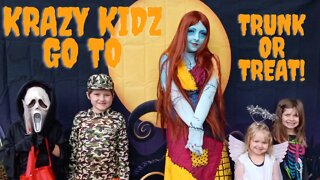Krazy Kidz Go to Trunk Or Treat! | Krazy Kidz Creations