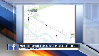 More historical homes to be relocated Thursday night