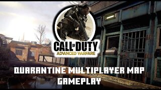 Call of Duty Advanced Warfare multiplayer map Quarantine gameplay