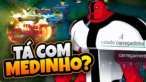 TILTEI MEU ADC ATÉ ELE PERDER O MEDO | MOBILE LEGENDS