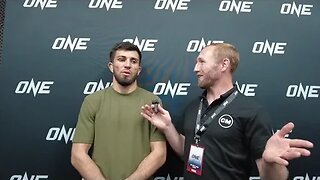 Halil Amir post fight interview at ONE Championship Fight Night 9