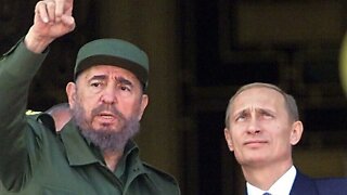 Putin and Cuban president, Miguel Diaz-Canel, unveiled monument to Fidel Castro in Moscow