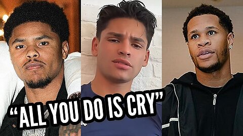 “YOU FAKE RETIRED!!” SHAKUR STEVENSON VIOLATED BY RYAN GARCIA AS DEVIN HANEY BEGS FOR THAT PAYDAY!