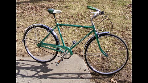 1971 Schwinn Racer, 3 speed bike.