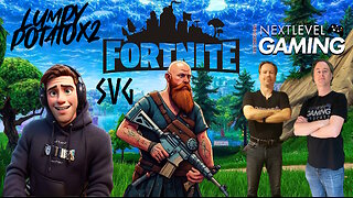 Fortnite Friday with Friends collab with NLG & LumpyPotatoX2