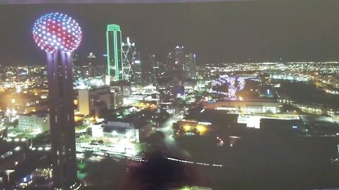 4th of July reunion tower light show