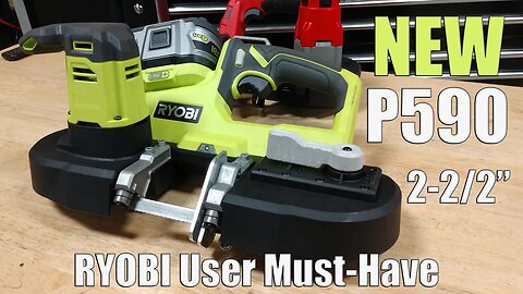 Ryobi P590 18V 2-1/2" Cordless Portable Band Saw Review & Compare in build quality to Milwaukee M12