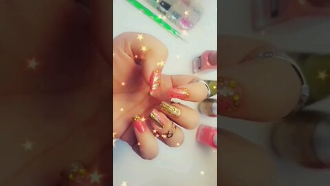 party nail art #mehsimcreations #nailart #shortsfeed #nails #falsenails #shorts #nailsart