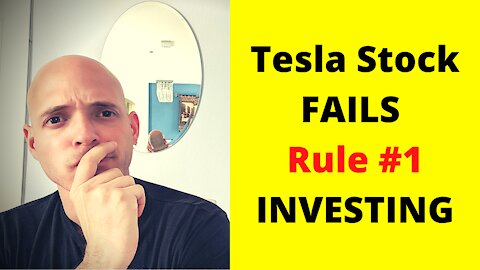 Tesla Stock FAILS Rule #1 INVESTING!!