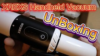 XREXS Handheld Portable Vacuum | Unboxing & Review