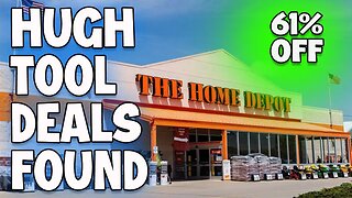 MASSIVE Home Depot Power Tool Deals Just Found!