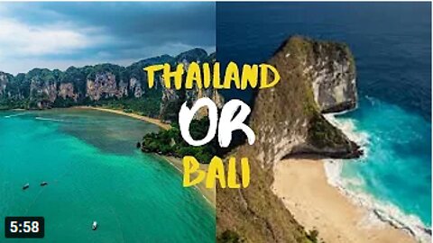 Is Thailand or Bali Better? The Facts.