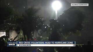 Red Cross volunteers head to hurricane zone