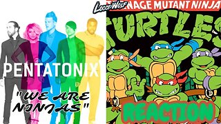 COWABUNGA! We Are Ninjas | Inspired by Teenage Mutant Ninja Turtles Movie - Pentatonix | REACTION!!!