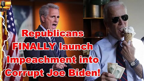 Is Joe Biden finally going to get impeached? NOBODY can ignore his corruption anymore!
