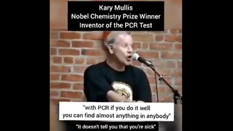 COVID-19 Test | PCR Inventor | "With PCR If You Do It Well You Can Find Almost Anything In Anybody"