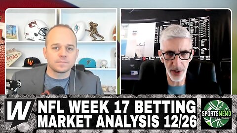 The Opening Line Report | NFL Week 17 Betting Market Analysis | December 26