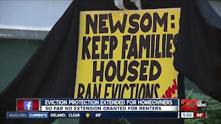 Eviction protection extended for homeowners